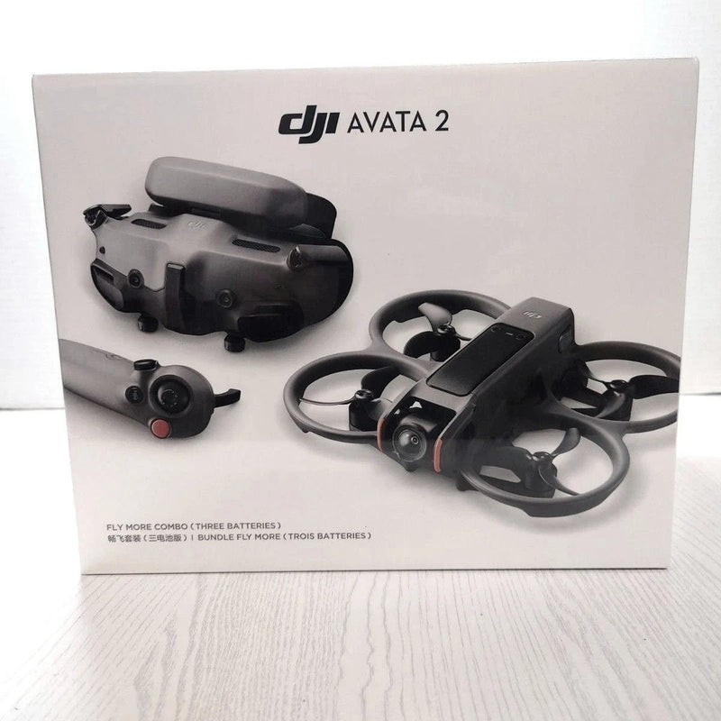 DJI Avata 2 Fly More Combo Camera Drone, 3 Bastteries WA5206