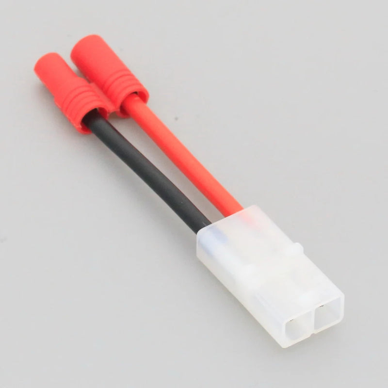 HXT 3.5mm Male+/Female- to Tamiya Male cable 14AWG 5CM wire Battery Toy FPV