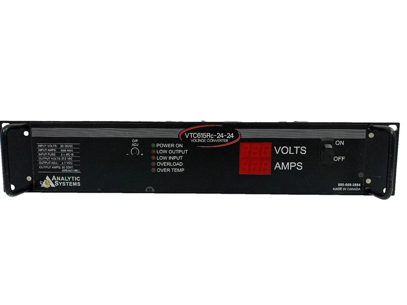 ANALYTIC SYSTEMS VTC615RC-24-24 VOLTAGE CONVERTER Converter