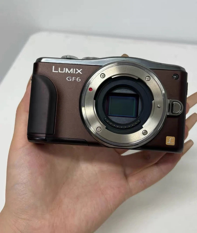 Panasonic Lumix GF6 Digital Camera Body Only Brown (Preowned)