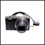 Panasonic LUMIX DMC-ZS40 18.1MP Digital Camera - Silver 16GB SD Card Charger
