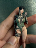 Miniature Figure Scene Props 1/18 Rose Tattoo Beauty Diorama Resin Sculpt Model