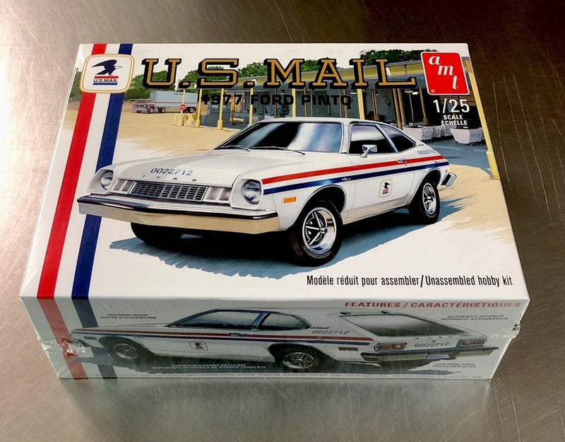 AMT  1977 FORD PINTO U.S. MAIL PONY POWER 1/25 SCALE MODEL KIT AMT1350M/12