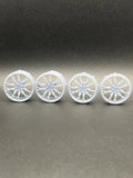 1:18 Scale Maisto 2020 Corvette C8 Direct-Fit Custom Wheels ¨C Resin Upgrade Set