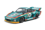 Tamiya 1/20 Porsche 935 Vaillant DRM Racing Sports Car Model Kit 20071 New Battery