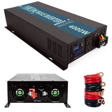 Pure Sine Wave Inverter 4000 Watt 24V DC to AC Power Converter Truck Off Grid RV