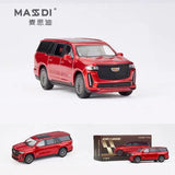 Escalade 1:64 Scale - Red Alloy Die-Cast SUV Model Collector's Edition