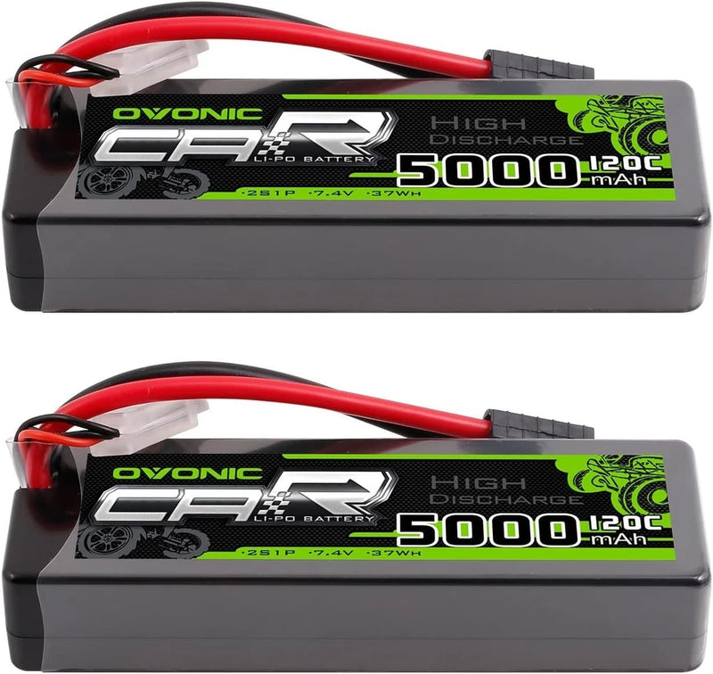 2S Hard Case Lipo Battery TRA Plug RC Car Battery 7.4V 120C Lipo for R Battery