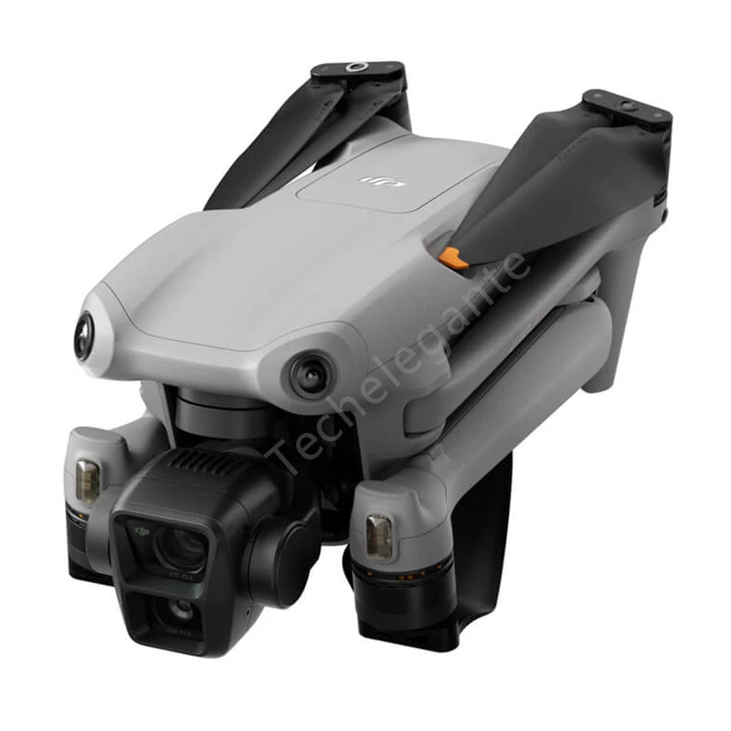DJI Air 3 drone with front camera modules, light gray and dark gray body
