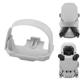 Drone propeller holder guard, gray plastic protective frame with U-shaped handle