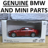 GENUINE BMW M6,  Pull Back 1:41 Model Car. Boxed 80425A51996. Gift Toy etc.  31F