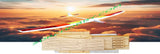 Laser-cut sailplane model kit with wing panels and printed plans