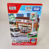 Tomica 7 Eleven Convenience Store & 711 Isuzu Elf Truck Model Set Takara Tomy