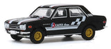 1971 DATSUN 510 4-DOOR SEDAN CALTEX TECHRON 1/64 DIECAST MODEL GREENLIGHT 30169