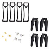 Folding Quadcopter Drone Spare Parts Remote Drone Accessory Propeller Protective