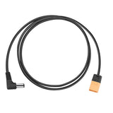 121cm Power Cable XT60 to DC Right Angled For DJI FPV Goggles V2 Accessories