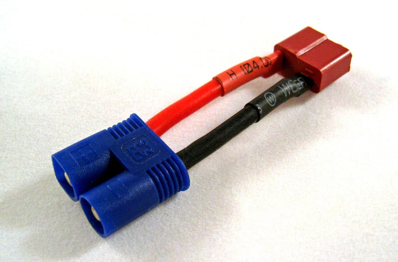 EC3 (M) to Dean T-Connector (F) Charging Cable Lipo Battery Adapter Lithium B1 Battery