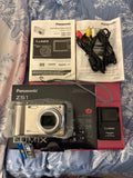 Panasonic LUMIX-DMC-ZS1-10.1 MP-Digital Camera-SD Card & Accessories In Box-Mint
