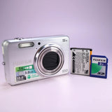 Fujifilm Digital Camera FinePix J120 10.0MP Silver Tested