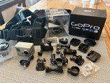 GoPro 1st gen accessory bundle with mounting straps, clamps, housings, and mounts