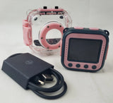 Prograce Kids Waterproof Camera Action Video Digital Camera 1080 HD Pink