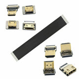Cablecy CYFPVHDMI HDMI Type A Male Connector Right Angled 90 Degree for FPV HDTV