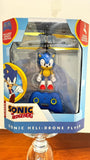 Sonic the Hedgehog Heli-Drone Flyer with Remote Control & Hand Sensor - New