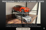 Car Lift for 1:18 Scale Diecast Model Display Stand - Choose Your Color