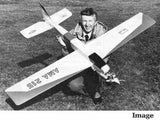 Image Low Wing 72" R/C Airplane Laser Cut Balsa Ply Short Kit W/ Plans