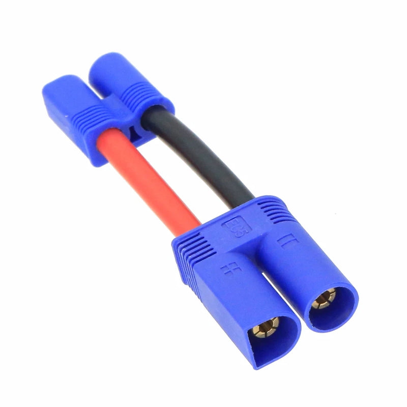 EC3 Male to EC5 Male cable 12AWG 5CM wire For RC Airsoft Battery Hobbies Toy FPV