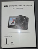 DJI-Osmo Action 4, 4K Camera Bundle with Mini Extension Rod & 128GB MicroSD Card