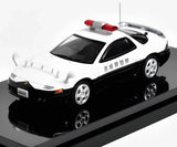 Hobby Japan 1:64 White GTO Police Sports Model Diecast Metal Car