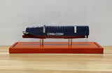 CMA CGM container ship model ocean going cruise ship model 20cm