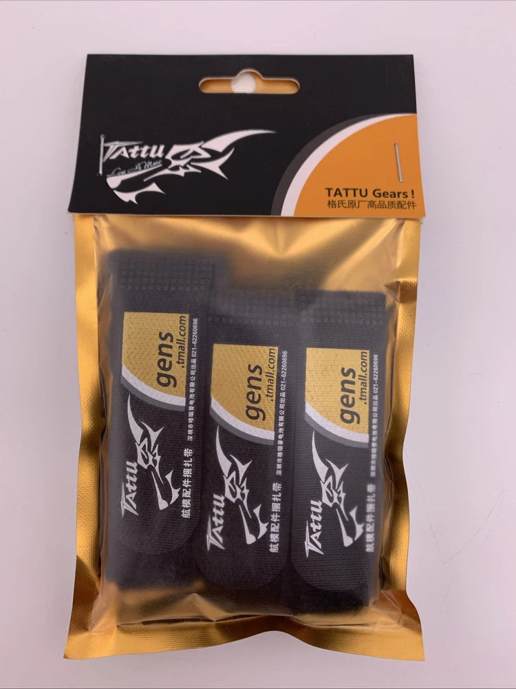 3pcs Tattu Straps, Lipo Straps, fpv drone, High Strength, Genuine, 1¡± X 15¡± Battery