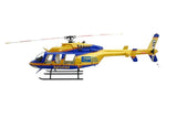 700 Size B 407 ARF Aeromed RC Helicopter Fuselage Gold Blue SM2.0 KIT Version