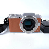 Lumix LUMIX DMC-GF7 Brown Mirrorless Camera Body