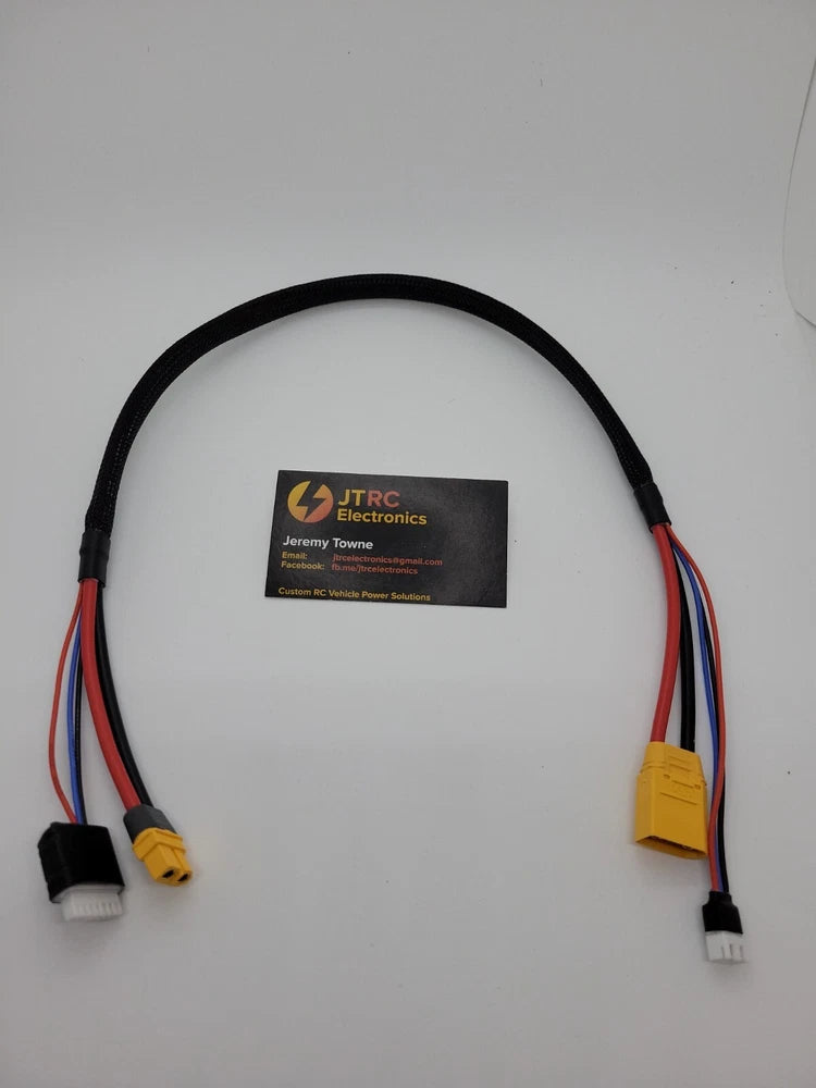 Icharger 406 Battery Lead 2s Charge Balance XT60 To XT60 style Lipo 24in long