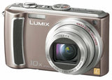 Panasonic Lumix DMC-TZ5 Digital Camera Brown Very Good Cond From Japan