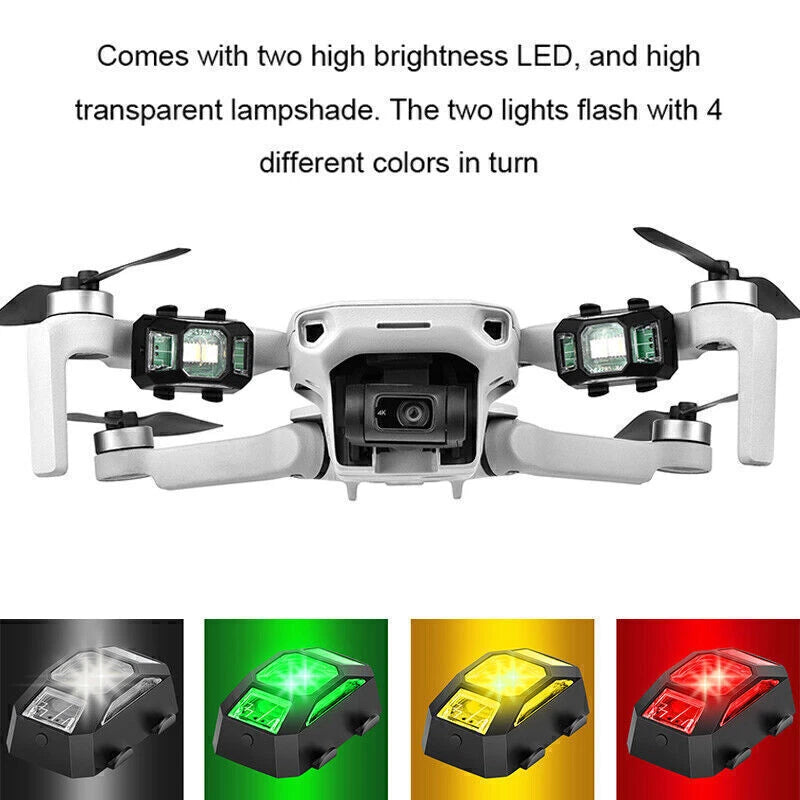 Universal Drone Signal Lamp Strobelight Arm Light For DJI FPV Mavic Air2S Mini2