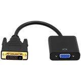 High Performance DVI to VGA Cable Adapter For DVI-D Enabled Desktops&Laptops
