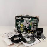 Fujifilm FinePix 50i Empty Box With Manual Software CD USB Cable Used