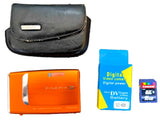 FUJIFILM FINEPIX Z10FD DIGITAL CAMERA ORANGE TESTED 16GB SD NEW BATTERY & CASE