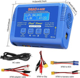 80W B6AC 6A LiPo Battery Balance Charger for NiMH/NiCD LiFe/Li-ion RC Car Drone