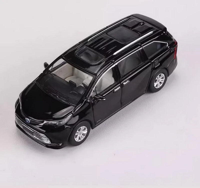 MASDI 1/64 Scale  SIENNA MPV Black Diecast Car Model Toy Gift NIB