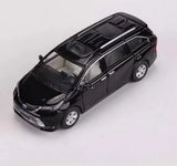 MASDI 1/64 Scale  SIENNA MPV Black Diecast Car Model Toy Gift NIB
