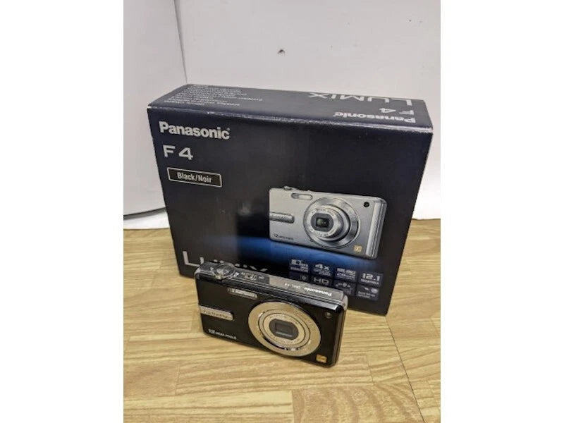 Panasonic Lumix DMC-F4 Digital Camera 12MP RARE MODEL BOXED