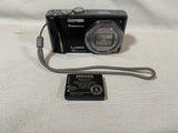 Panasonic LUMIX DMC-ZS8 14.1MP 16x Zoom Digital Camera Black And Battery