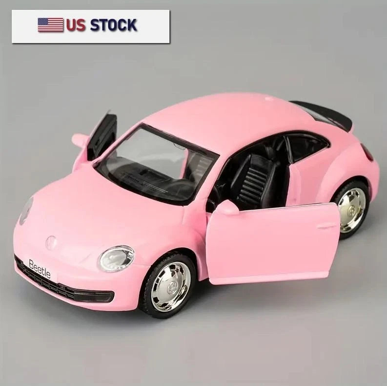 RARE PINK VOLKSWAGEN NEW BEETLE (A5) CAR ~1/36 VW DIECAST COLLECTORS MODEL GIFT