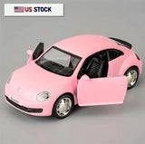 RARE PINK VOLKSWAGEN NEW BEETLE (A5) CAR ~1/36 VW DIECAST COLLECTORS MODEL GIFT