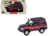 1/64 Paragon 2014 Toyota Land Cruiser LC71 (Red) Diecast Car Model PA-55565